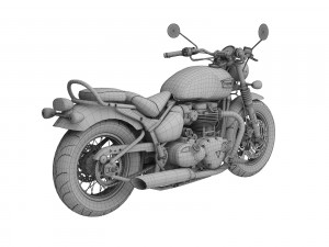 triumph bonneville speedmaster 2018 Modello 3D