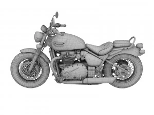 triumph bonneville speedmaster 2018 3D Model