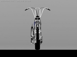 harley davidson easy rider panhead Modelo 3D