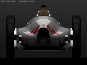 auto union type d 3D Model