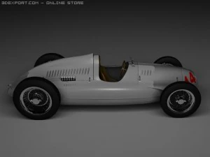 auto union type d 3D Model
