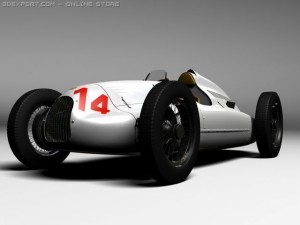 auto union type d 3D Model