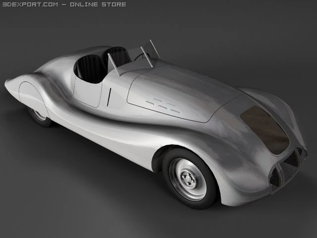 auto union wanderer streamline 3D Model .c4d .max .obj .3ds .fbx .stl .blend 
