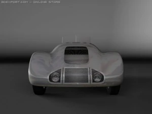 auto union wanderer streamline 3D Model
