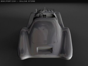 auto union wanderer streamline 3D Model