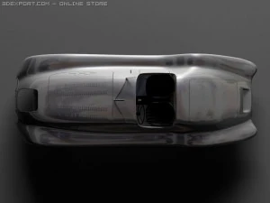 auto union wanderer streamline 3D Model