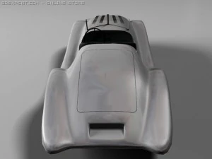 auto union wanderer streamline 3D Model