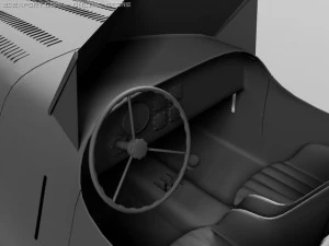 auto union wanderer streamline 3D Model