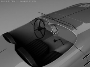 bmw 328 touring roadster 1940 3D 모델