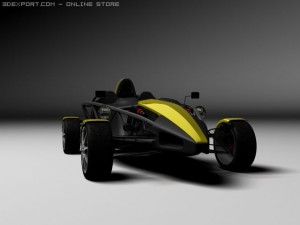 ariel atom 3D मॉडल