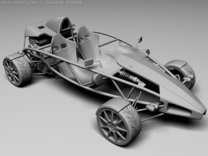 ariel atom 3D मॉडल