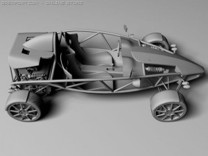 ariel atom 3D मॉडल