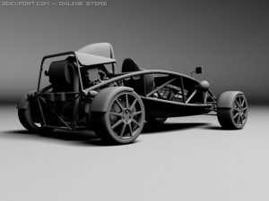 ariel atom 3D मॉडल