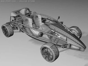 ariel atom 3D Model