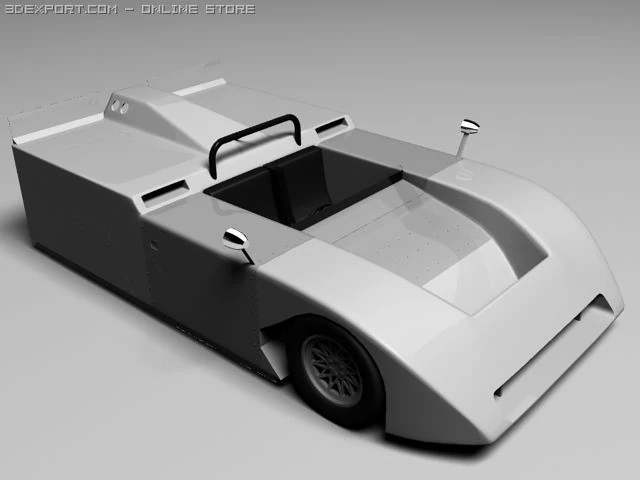 chaparral 2j 3D Model .c4d .max .obj .3ds .fbx .stl .blend 