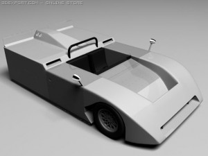 chaparral 2j 3D Model