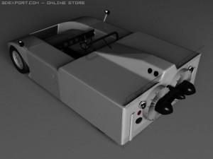 chaparral 2j 3D Model