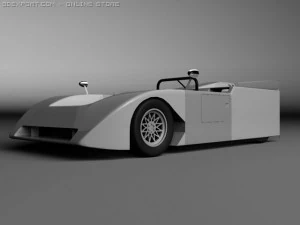 chaparral 2j 3D Model