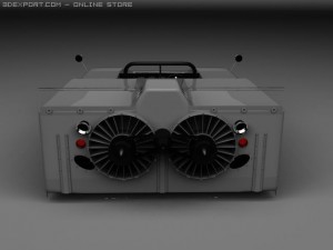 chaparral 2j 3D Model