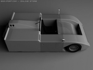 chaparral 2j 3D Model