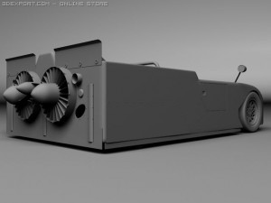 chaparral 2j 3D Model
