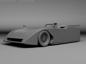 chaparral 2j 3D Model