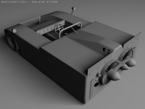 chaparral 2j 3D Model