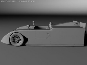 chaparral 2j 3D Model