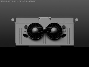 chaparral 2j 3D Model