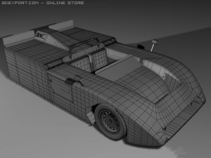 chaparral 2j 3D Model