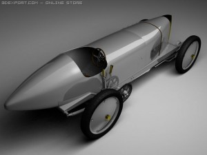 blitzen benz mk ii Modelo 3D