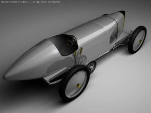 blitzen benz mk ii 3D Model