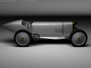 blitzen benz mk ii Modelo 3D