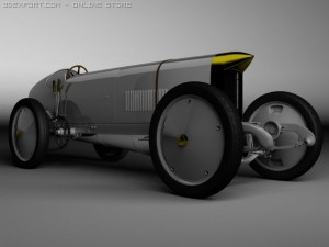 blitzen benz mk ii Modelo 3D