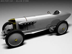 blitzen benz mk ii Modelo 3D