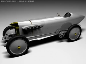 blitzen benz mk ii 3D Model