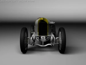 blitzen benz mk ii 3D Model