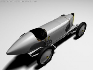 blitzen benz mk ii Modelo 3D