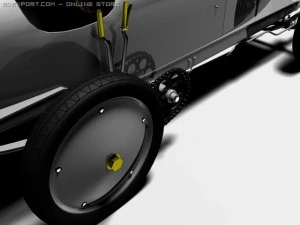 blitzen benz mk ii 3D Model