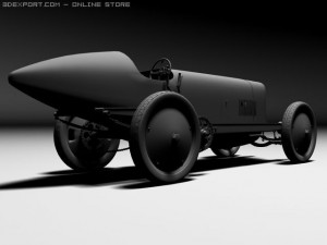 blitzen benz mk ii Modelo 3D
