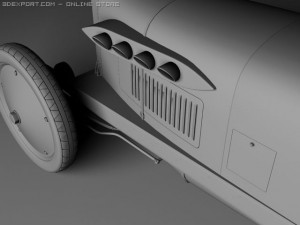 blitzen benz mk ii Modelo 3D