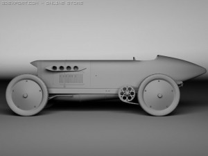 blitzen benz mk ii Modelo 3D