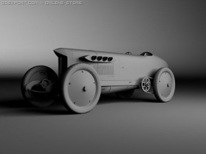 blitzen benz mk ii Modelo 3D