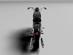 triumph 6t 1949 Modello 3D