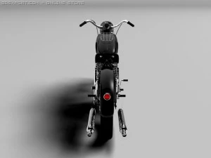 triumph 6t 1949 3D Model