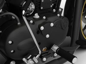 royal enfield thunderbird 500x 2018 3D Model
