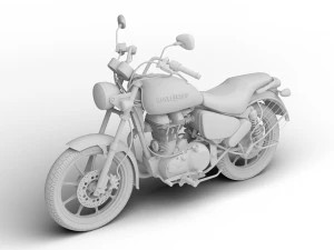 royal enfield thunderbird 500x 2018 3D Model