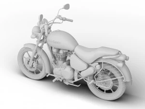 royal enfield thunderbird 500x 2018 3D Model
