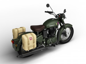royal enfield classic pegasus 2018 3D मॉडल