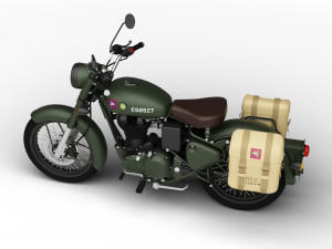 royal enfield classic pegasus 2018 3D मॉडल